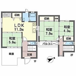 湊駅 11.5万円