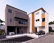 プラン例【3階建て】4LDK、土地建物セット価格：3、380万円、建物面積：約104.89ｍ2