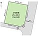 区画図：76坪以上のある日当たり良好な土地です。スーパーやドラックストアも車で10分圏内で生活環境も整っています。