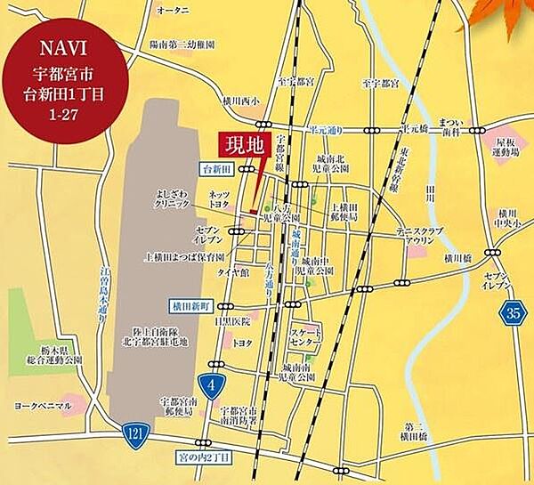 地図を拡大表示