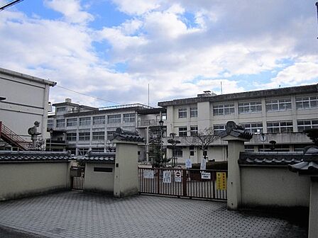 斑鳩小学校まで1913m