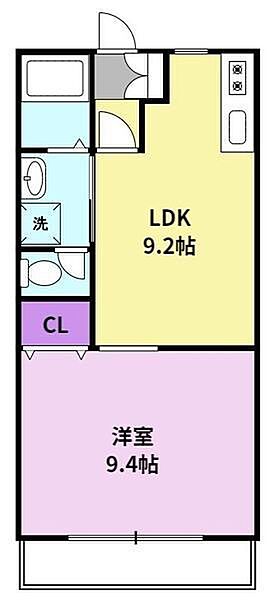 プルミエ国分 ｜福岡県久留米市国分町(賃貸マンション1LDK・3階・42.75㎡)の写真 その2