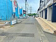 見通しの良い前面道路