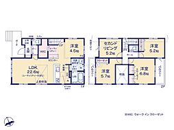 我孫子市並木9丁目　2号棟　新築戸建て