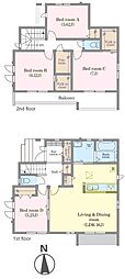 松戸市平賀　1号棟　新築戸建て