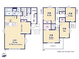松戸市六高台2丁目　1号棟　新築戸建