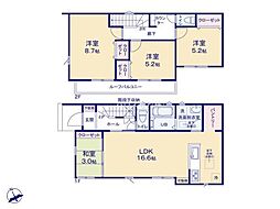 龍ケ崎市城ノ内3丁目　1号棟　新築戸建て