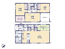 取手市紫水1丁目　1号棟　新築戸建て