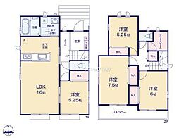 土浦市中高津2丁目　B号棟　新築戸建