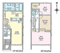印西市高花5丁目　2号棟　新築戸建て