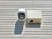 嬉しい防犯カメラ付き！空き巣やいたずら等を未然に防ぎ、トラブルがあった際の証拠としても出せますね！（同仕様）