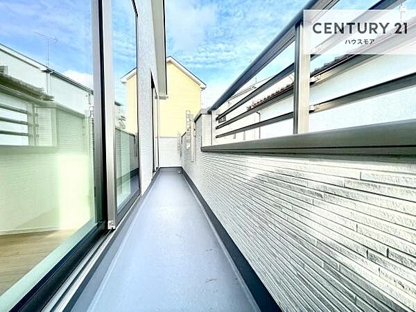 バルコニーを拡大表示