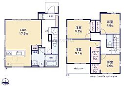 柏市高田 2号棟 新築戸建