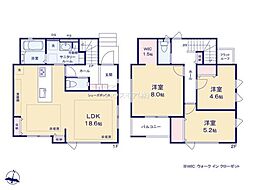 流山市西初石2丁目 2号棟 新築戸建て