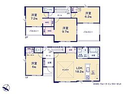 土浦市上高津 1号棟 新築戸建て