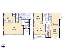 流山市こうのす台 3号棟 新築戸建て