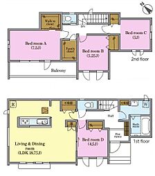 松戸市平賀 B号棟 新築戸建
