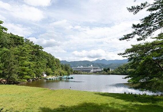 宝が池公園まで...