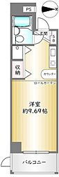 間取図画像 1K