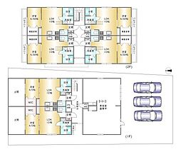 ノア伏見桃山城前 1LDKの間取図画像