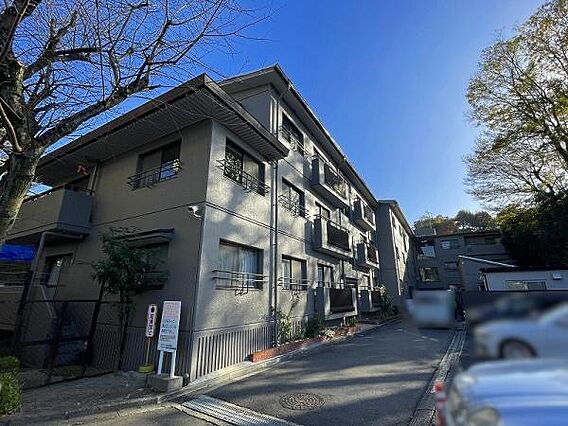 外観は、閑静な...