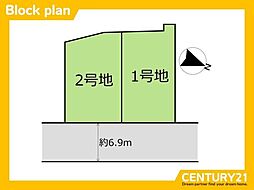 北九州市八幡東区石坪町　1号地　全2区画