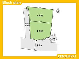 糸島市篠原東2丁目2期 1号地 全2区画