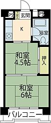 間取図画像 2K