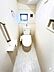 トイレ：白を基調とした明るいトイレです！※一部家具消し済みです。