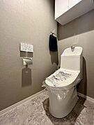 清潔感のあるトイレです！