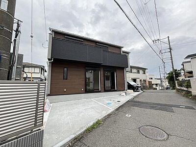 外観：完成しています。いつでもご案内が可能です。
