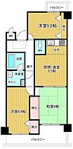 サニークレスト野洲　（野洲市栄）  ｜ 滋賀県野洲市栄（賃貸マンション3LDK・3階・60.83㎡） その2