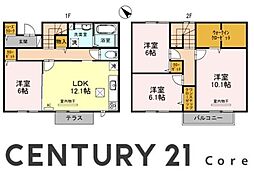 エステート1　（野洲市三上） 1階4LDKの間取り