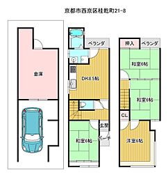 西京区桂乾町 中古戸建