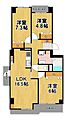 佃第2コーポ5号棟12階2,198万円