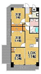間取図画像 3LDK
