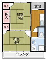 つるみ荘 105 ｜ 宮崎県宮崎市大島町南窪（賃貸アパート2DK・1階・34.60㎡） その2