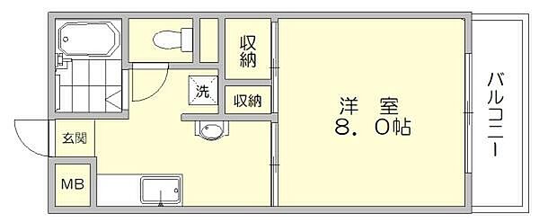 AVANT HOUSE 302｜福岡県福岡市城南区西片江１丁目(賃貸マンション1K・3階・24.00㎡)の写真 その2