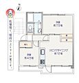 西けやき台団地6号棟2階1,180万円
