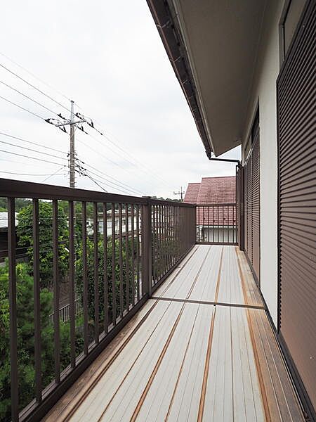 バルコニーを拡大表示