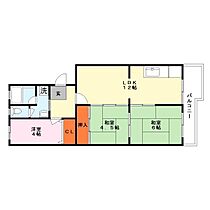 ヴィラ青山  ｜ 滋賀県湖南市石部南１丁目（賃貸マンション3LDK・2階・62.00㎡） その2