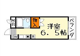 滋賀県大津市大将軍１丁目（賃貸アパート1R・1階・19.20㎡） その2