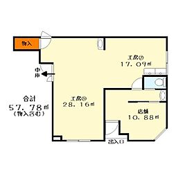 クーリエ東山の間取図画像