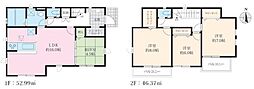 2号棟瀬谷区新築戸建 カースペース2台 和室 WIC