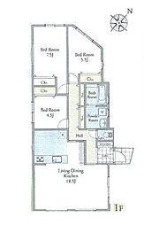 C号棟港北区新築戸建 LDK18帖 平屋建て