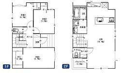 1号棟町田市新築戸建 LDK18帖以上 WIC