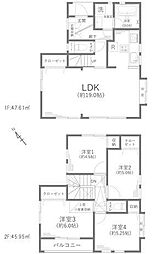 藤沢市中古戸建 LDK19帖以上 角地 駅まで平坦