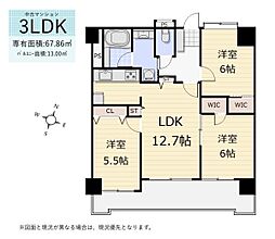 間取図画像 3LDK
