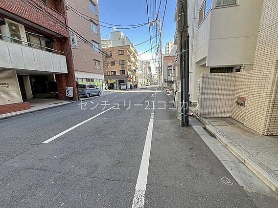 前面道路含む現...