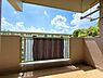 バルコニー：屋根あり南向きのバルコニー！